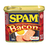 Spam&nbsp;&nbsp;spiced ham with bacon Full-Size Picture